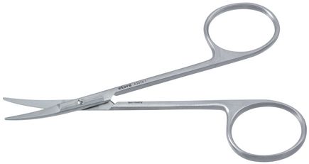 STORZ Eye Scissors Curved Blunt Tips